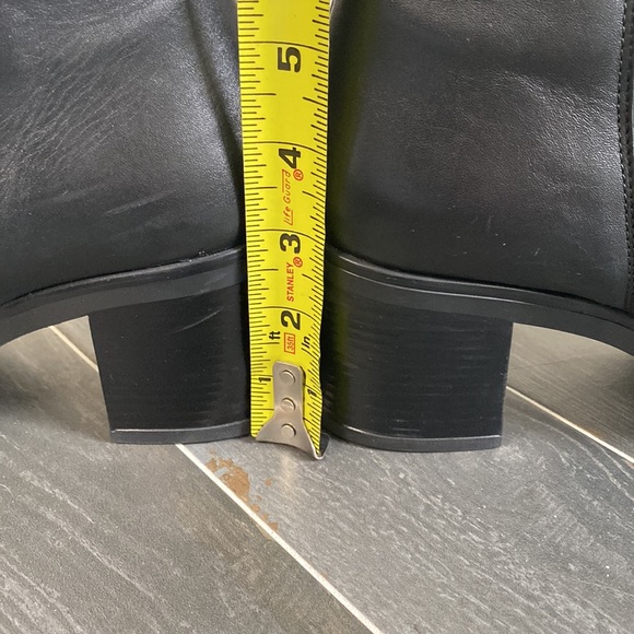 Rizzoli Leather side Zipper Bootie- Black- womens 9.5 - - Picture 11 of 13